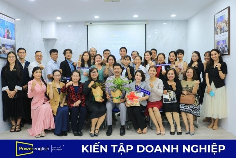 Kiến tập doanh nghiệp của VBCI Phương Nam tại Power English