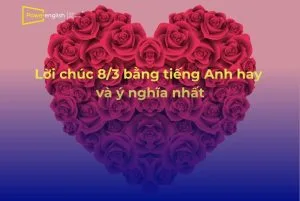 Lời chúc 8/3 bằng tiếng Anh hay và ý nghĩa nhất