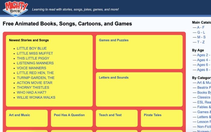 Website học tiếng Anh giao tiếp Mighty Book