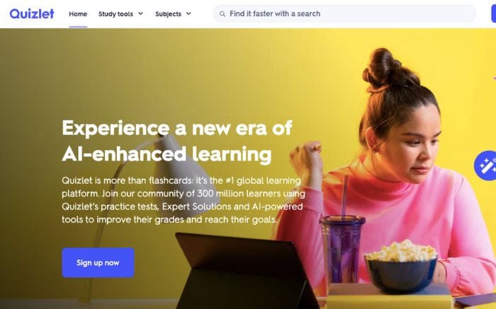 Website học tiếng Anh giao tiếp Quizlet